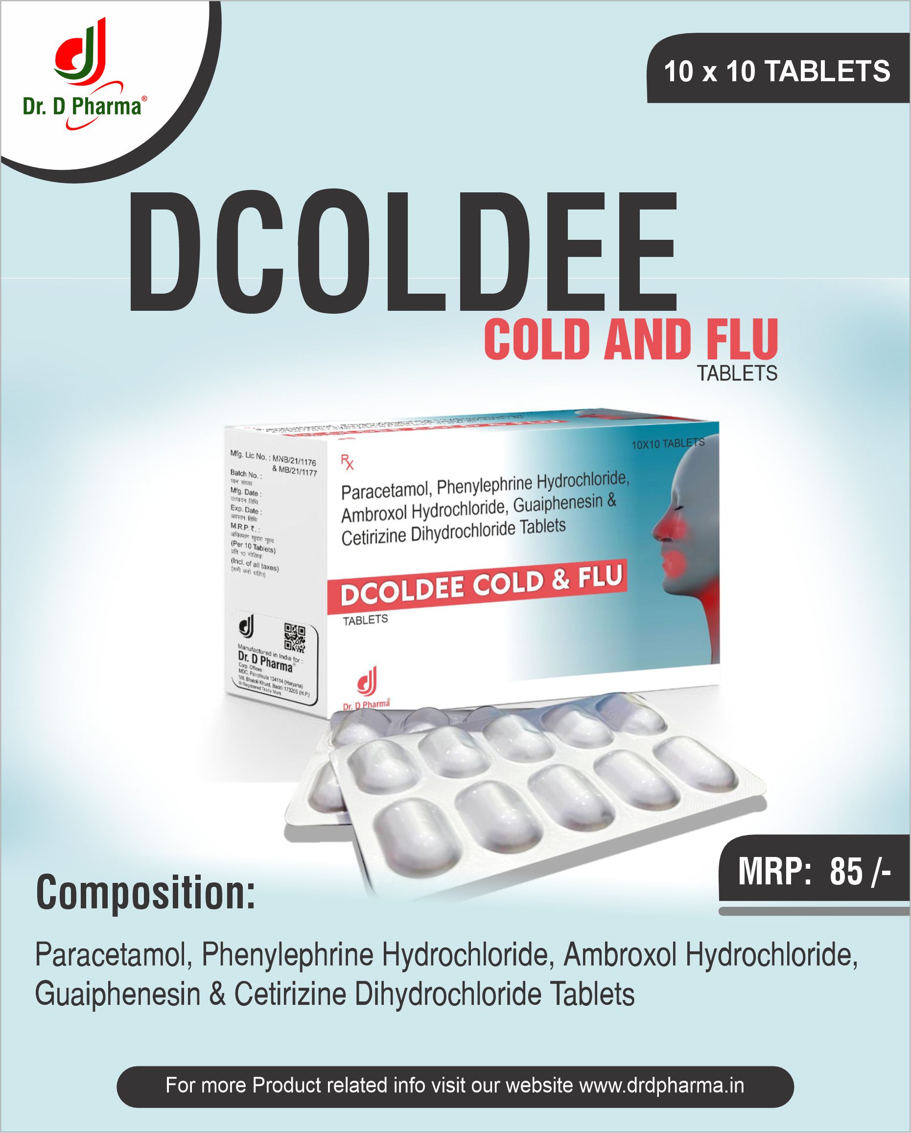 DCOLDEE COLD  FLU